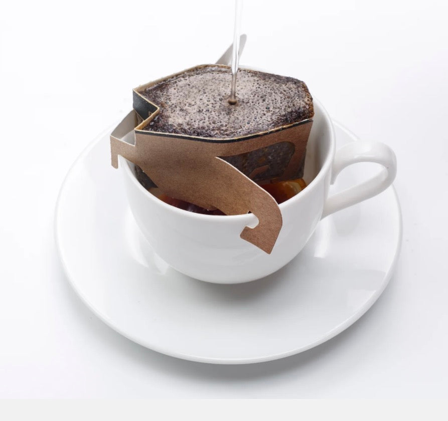 Easy Drip Pour Over Coffee Bags | 100% Arabica, Single Origin, AA graded | pack of 5 (15 gms X 5)