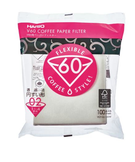 Hario V60 Paper Filter 02 White